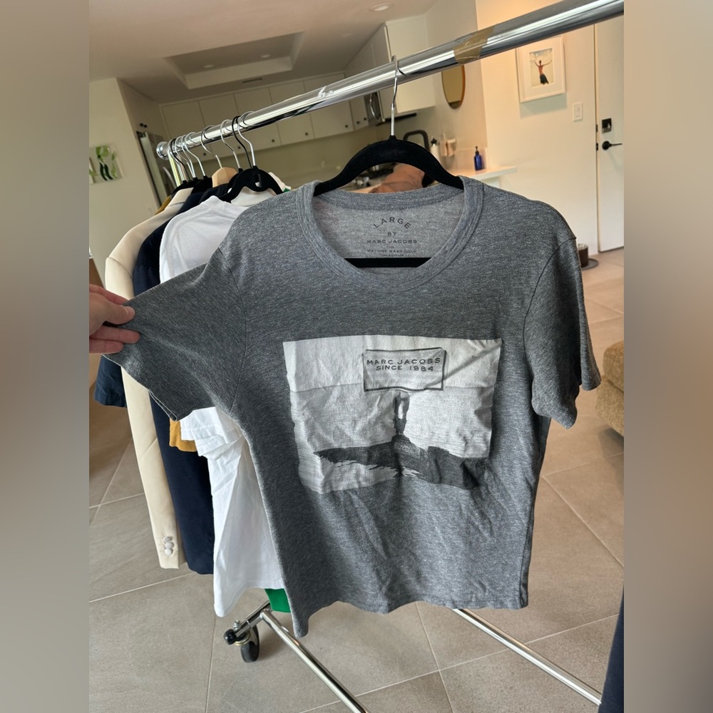 Y2K Marc Jacobs cotton graphic tshirt